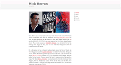 Desktop Screenshot of mickherron.com